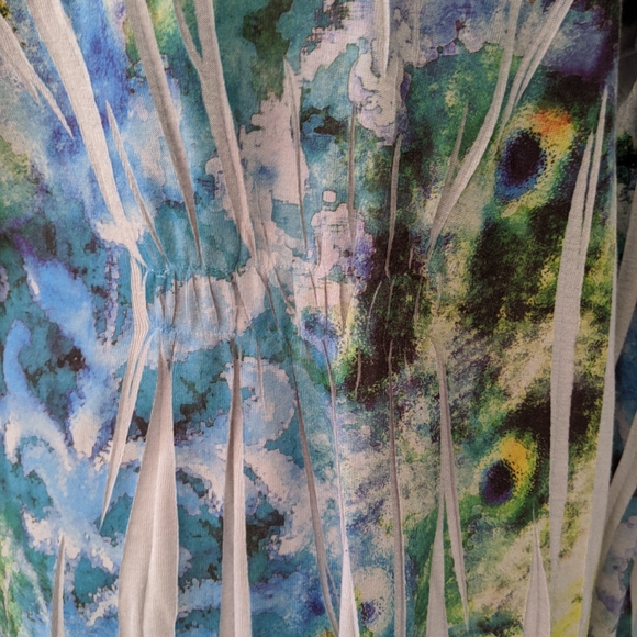 Style & Co. Jeans Long Sleeve Top - Picture 6 of 7